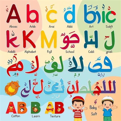 Arabic Alphabet kids learning | Premium AI-generated image