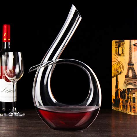 Hand Blown Wine Decanter Musical Note 6 — Wine And Whiskey Decanter