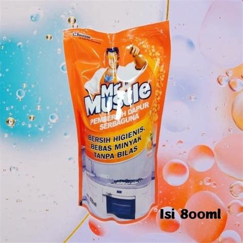 Jual Mr Muscle Pembersih Dapur Serbaguna 800ml Orange Di Lapak DR