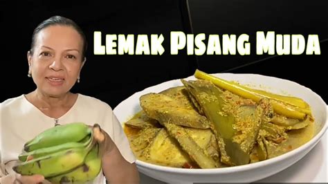 Effa Rizan GULAI LEMAK PISANG MUDA YouTube