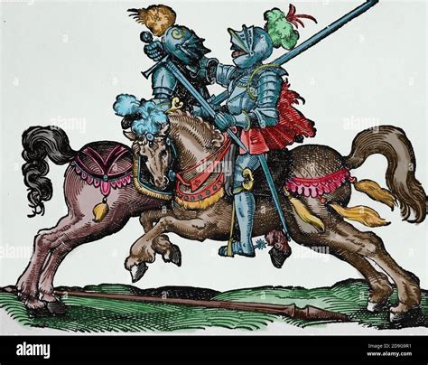 Joust Th Century Hi Res Stock Photography And Images Alamy