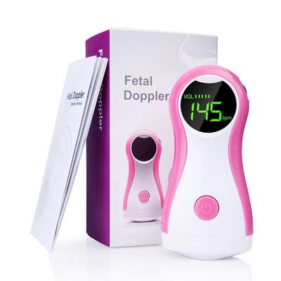 2021 Handheld Portable Baby Fetal Doppler Heart Monitor Probe Baby