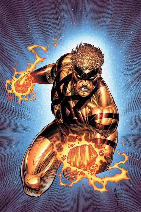 Firestorm Redesign By Dale Keown Comic Book Heroes Dc Comics Art