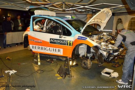 Raoux Jean Michel Magat Laurent Peugeot 207 S2000 Acropolis Rally