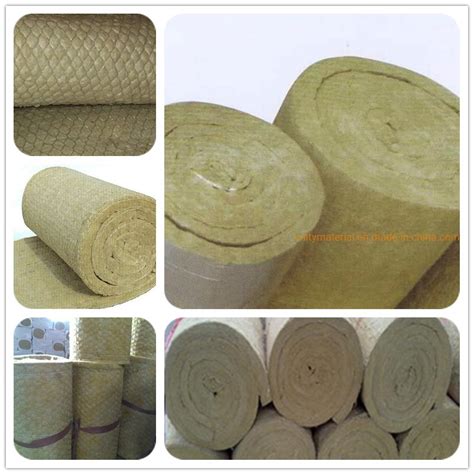 Thermal Insulation Rock Wool Rockwool Basalt Blanket Mineral Wool With