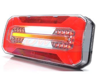 Was W Dd V V Neon Led Rear Combination Light Lamp With Dynamic