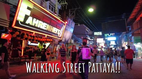 Walking Street Pattaya Youtube