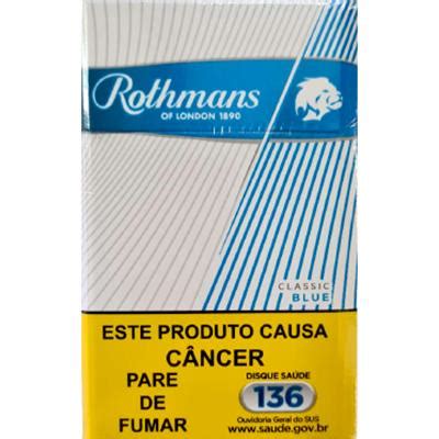 Pacote Cigarro Rothmans Classic Blue Comprar Cigarros Online