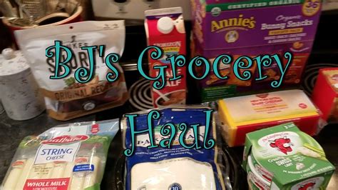 Bj S Grocery Haul Youtube