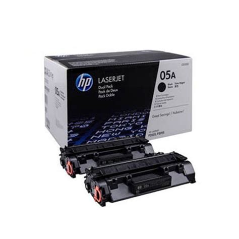 HP 05A 2 Pack Black Original LaserJet Toner Cartridges CE505D Toners