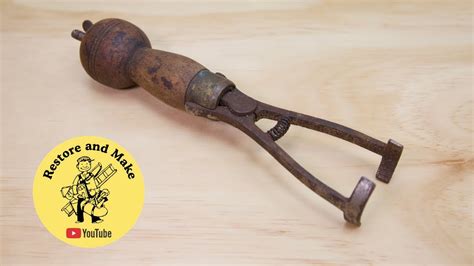 Mystery Rusty Tool Restoration Asmr Version Of This Vintage Tool Being