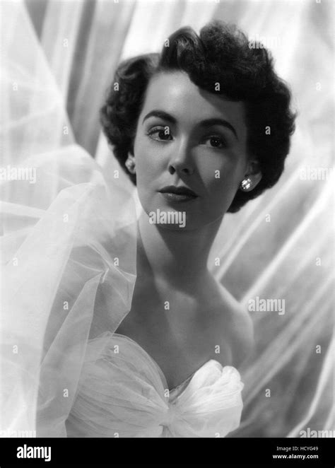 Barbara Rush Paramount Pictures Portrait Ca Early 1950s Stock Photo