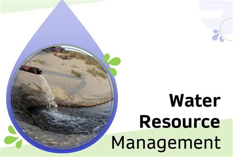 Water Resources Management Daily Excelsior