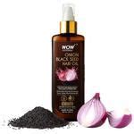 Buy Wow Skin Science Onion Black Seed Hair Oil For Silkier Strong