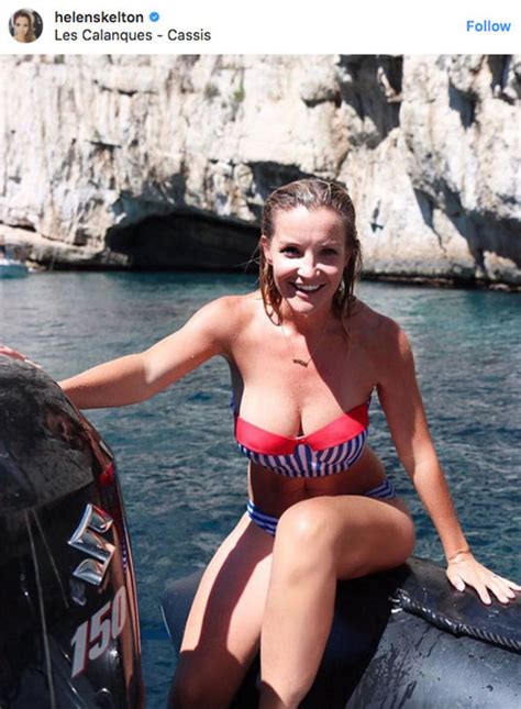 Helen Skelton Instagram: Star leaves fans STUNNED as she plunges off ...