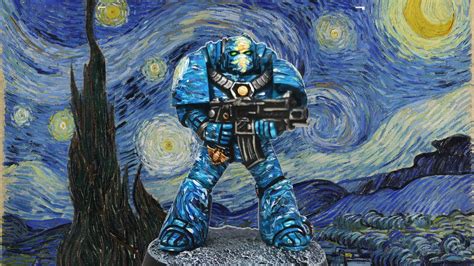 Warhammer Meets Fine Art In These Rad Space Marine Paint Jobs