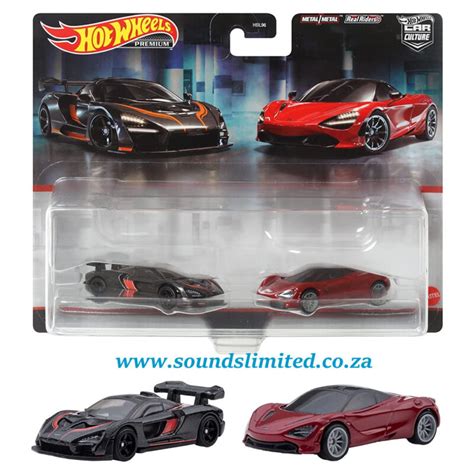 Hot Wheels Premium Car Culture Pack Mclaren Senna Mclaren S