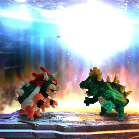 Bowser vs. King Koopa by fuzzyfigureguy on DeviantArt