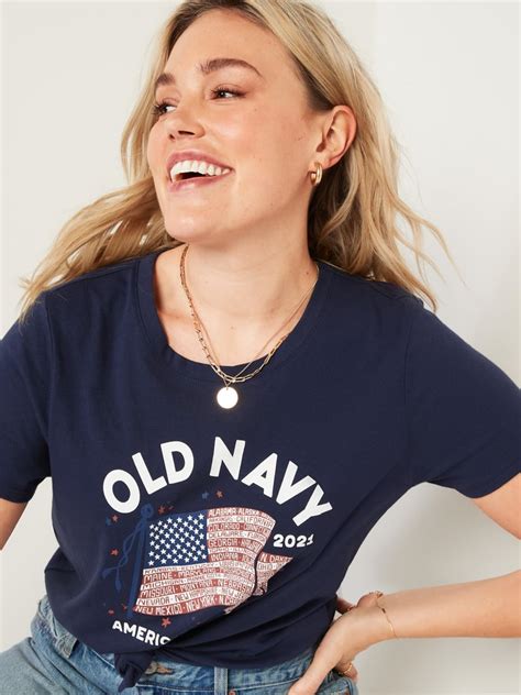 Old Navy S 2021 Flag Tees Celebrate New American Citizens Popsugar Fashion