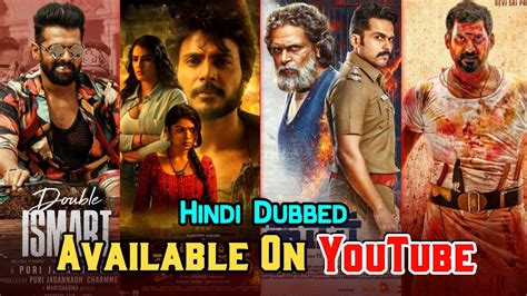 Top New Blockbuster South Hindi Dubbed Movies Available On Youtube