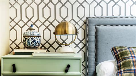 20 Chic Guest Bedrooms That Will Make You Want To Use Wallpaper