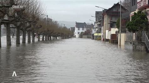 Hochwasser im Rhein geht zurück SWR Aktuell