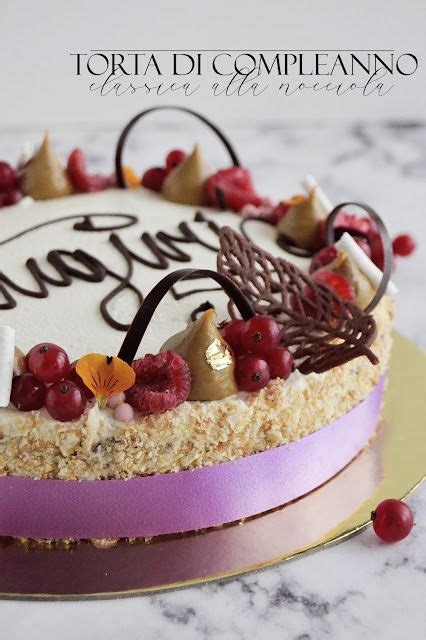 Torta Classica Di Compleanno Cacao E Nocciole Io E Brigante