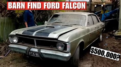 The Story Of A 500 000 1970 Ford Falcon GT Barn Find Taza Khabre