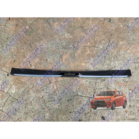 Toyota Wigo Nd Generation Rear Step Sill Bumper Protection Plate