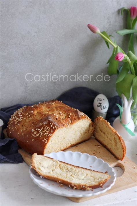 Super Fluffiges Osterbrot Ohne Rosinen Einfaches Rezept Castlemaker