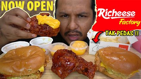 Richeese Factory Kini Dibuka Di Malaysia Mukbang Malaysia Youtube