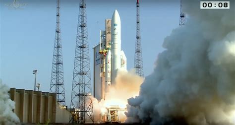 Ariane 5 Rocket Delivers 2 Communications Satellites To Gto Spacenews