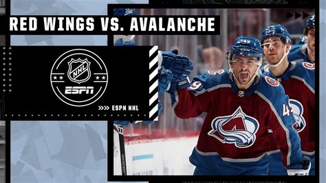 Detroit Red Wings Vs Colorado Avalanche Full Game Highlights Youtube