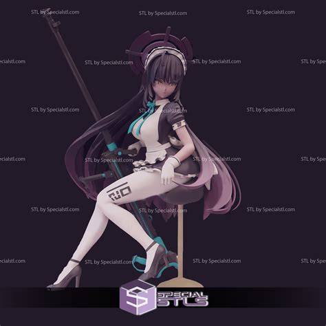 Kakudate Karin STL Files from Blue Archive 3D Model | SpecialSTL