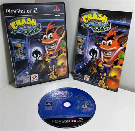 NEAR MINT PS2 Crash Bandicoot The Wrath Of Cortex UK PAL 15 97