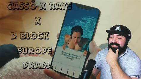 Cass X Raye X D Block Europe Prada Reaction Video Youtube