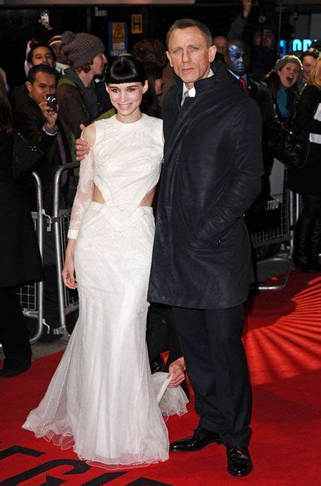 Rooney Mara and Daniel Craig attend the London premiere of The Girl With The Dragon Tattoo | HELLO!