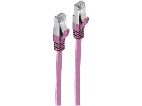 SHIVERPEAKS RJ45 Patchkabel Flachkabel Flat U FTP M CAT 7 Rohkabel