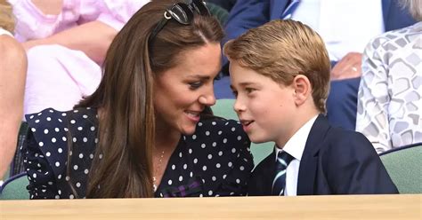 Roger Federer Prince George S Tennis Lessons With Wimbledon Hero