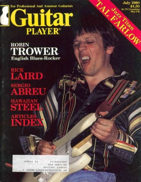 Valvulado: Robin Trower - A Guitar Man...