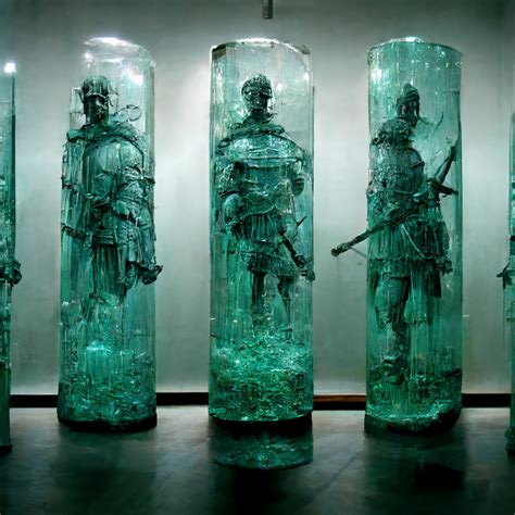 Army Of Glass R Midjourney