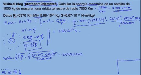 energía mecánica gravitación ejercicio resuelto YouTube