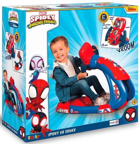 SMOBY Spidey I Jego Niesamowici Przyjaciele V8 Driver 7600370218