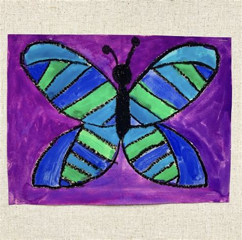 Symmetrical Butterflies Art Project — Mme Marissa