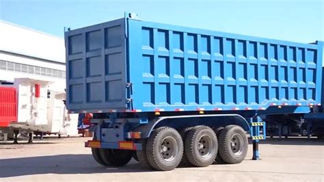 Fengyuan 40 Cbm Tipper Trailer Dump Semi Trailer Dumper China Semi