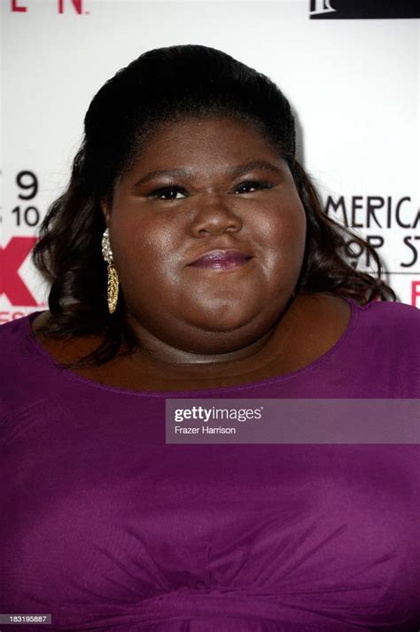 Actress Gabourey Sidibe Arrives At The Premiere Of Fxs American