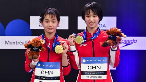 Team China capture two more golds at Diving World Cup in Montreal - CGTN