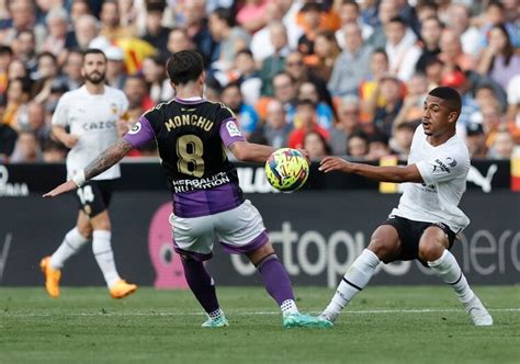 Valencia Valladolid En Directo Hoy Partido De La Liga Santander