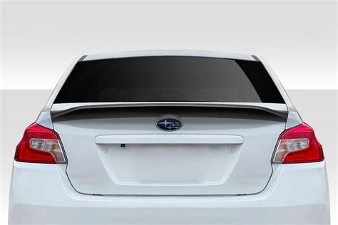 Subaru Wrx Sti Duraflex Duckbill V Rear Wing Spoiler