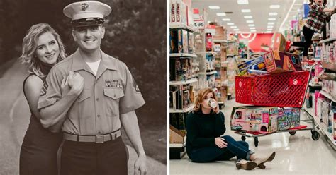 Army Wife Includes Deployed Husband In Christmas Card In Best Possible Way